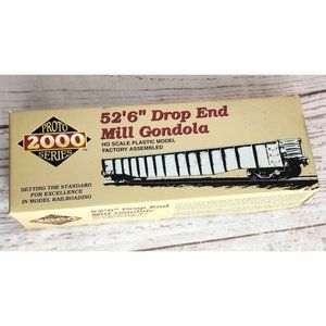 Proto 2000 Series 52' 6" Drop End Mill Gondola -HO Scale Factory Assembled Train